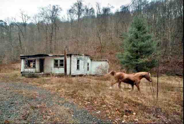 Abandoned home sold to MTR mining company near Blair, WVa, undated/Michael Williamson, The Washington Post, washingtonpost.com Abandoned home sold to MTR mining company near Blair, WVa, undated/Michael Williamson, The Washington Post, washingtonpost.com