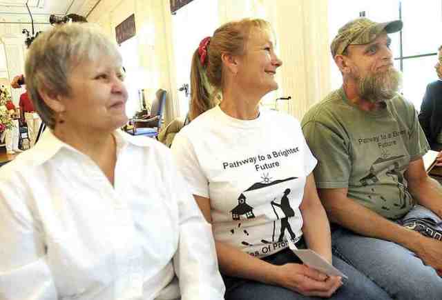 Judy Bonds, Debbie Jarrell & Ed Wiley at state capitol for announcement that funds are in place to build a new Marsh Fork Elementary School, Charleston, WVa, April 30, 2010/Rick Barbero, The Register-Herald, register-herald.com Judy Bonds, Debbie Jarrell & Ed Wiley at state capitol for announcement that funds are in place to build a new Marsh Fork Elementary School, Charleston, WVa, April 30, 2010/Rick Barbero, The Register-Herald, register-herald.com