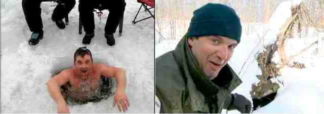 • Mike returns from ice-fishing foray in Northern Ontario/youtube.com •Rick Mercer goes bear-tagging in Algonquin Park, Ontario, youtube.com