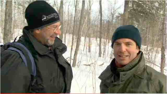 Martin Olbert & Rick Mercer go bear tagging in Algonquin Park, Ontario/youtube.com