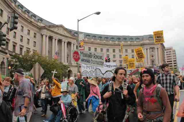 March & rally against MTR mining, Washington DC, Sept 27, 2010/Friends of the Earth, appalachiarising.org March & rally against MTR mining, Washington DC, Sept 27, 2010/Friends of the Earth, appalachiarising.org