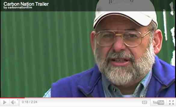 Bernie Karl, geothermal pioneer, Fairbanks, AK, image from trailer for "Carbon Nation"/carbonnationthemovie.com