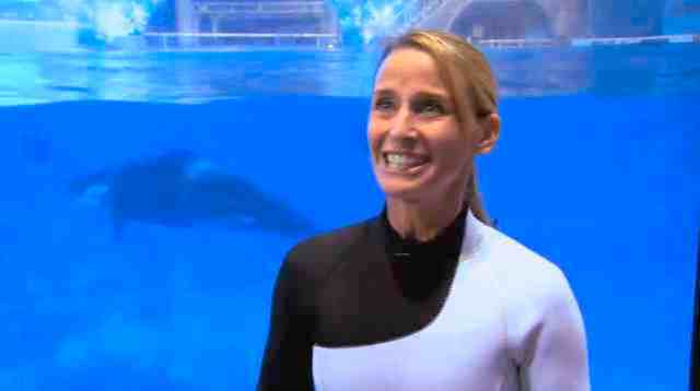 Kelly Flaherty Clark sharing feelings about birth of Katina's new calf, SeaWorld Orlando, Oct 9 2010/SeaWorld, video, youtube.com