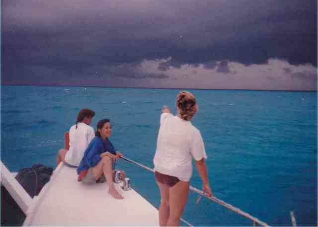 Denise Herzing & friends, Bahamas, Summer 1989/Craig Murray