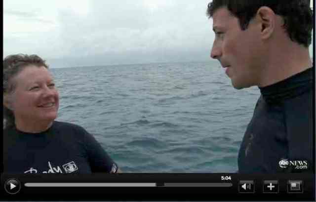 Denise Herzing & Matt Gutman, Bahamas, 2011/ABC News, abcnews.go.com