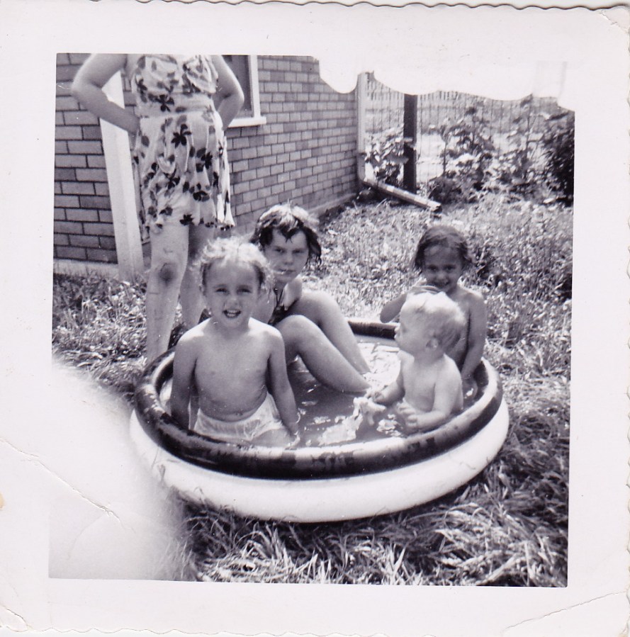 Gini, Louise, Lili & Annette, June 1952
