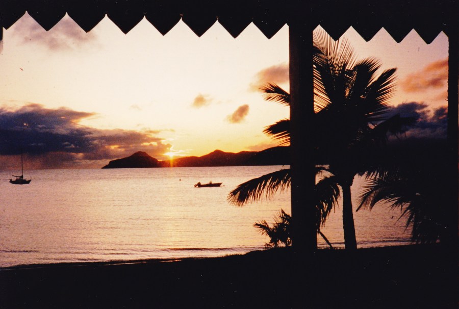 Oualie Beach, Nevis, July 1993/G.K. Wallace
