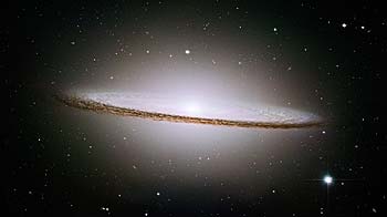 Spiral galaxy nicknamed "Sombrero," undated/NASA, Hubble Heritage Team, hubblesite.org