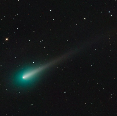 Comet Ison, photographed with telescopic lens from U. of Arizona's Mt. Lemmon Sky Center, Summerhaven, AZ, Oct 8, 2013/Adam Block, Space.com