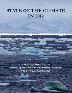 Cover of American Meteorological Society's 2012 Climate Change Report/NOAA News
