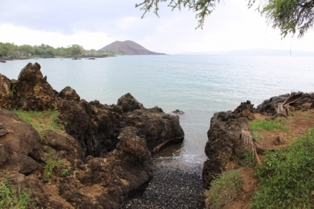 Makena Landing, Maui, near location of December 2 fatal shark attack/Wendy Osher, Maui News