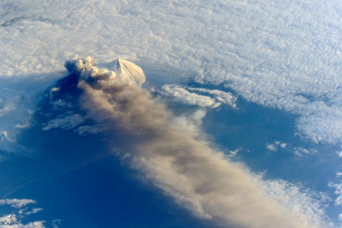 Pavlof Volcano, Aleutian Islands, Alaska, May 18, 2013/NASA Earth Observatory
