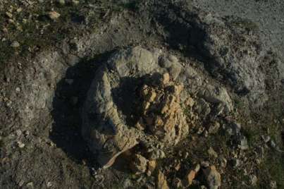 Fossilized ambergris, aka sperm whale poo, southwestern Umbria, Italy, undated/Federico Famiami, LiveScience.com