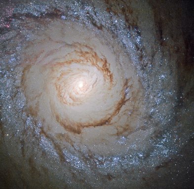 Starburst galaxy Messier 94 / NASA / Click for more.