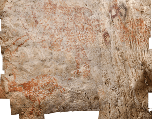 Cave painting discovered in Eastern Borneo / Luc-Henri Fage, Nature, NPR / Click for more.