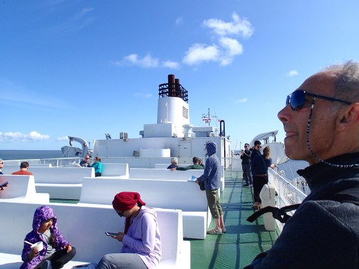 Aboard MV Holiday Island from Caribou, NS, to Wood Islands, PEI, Tuesday 9/10/19