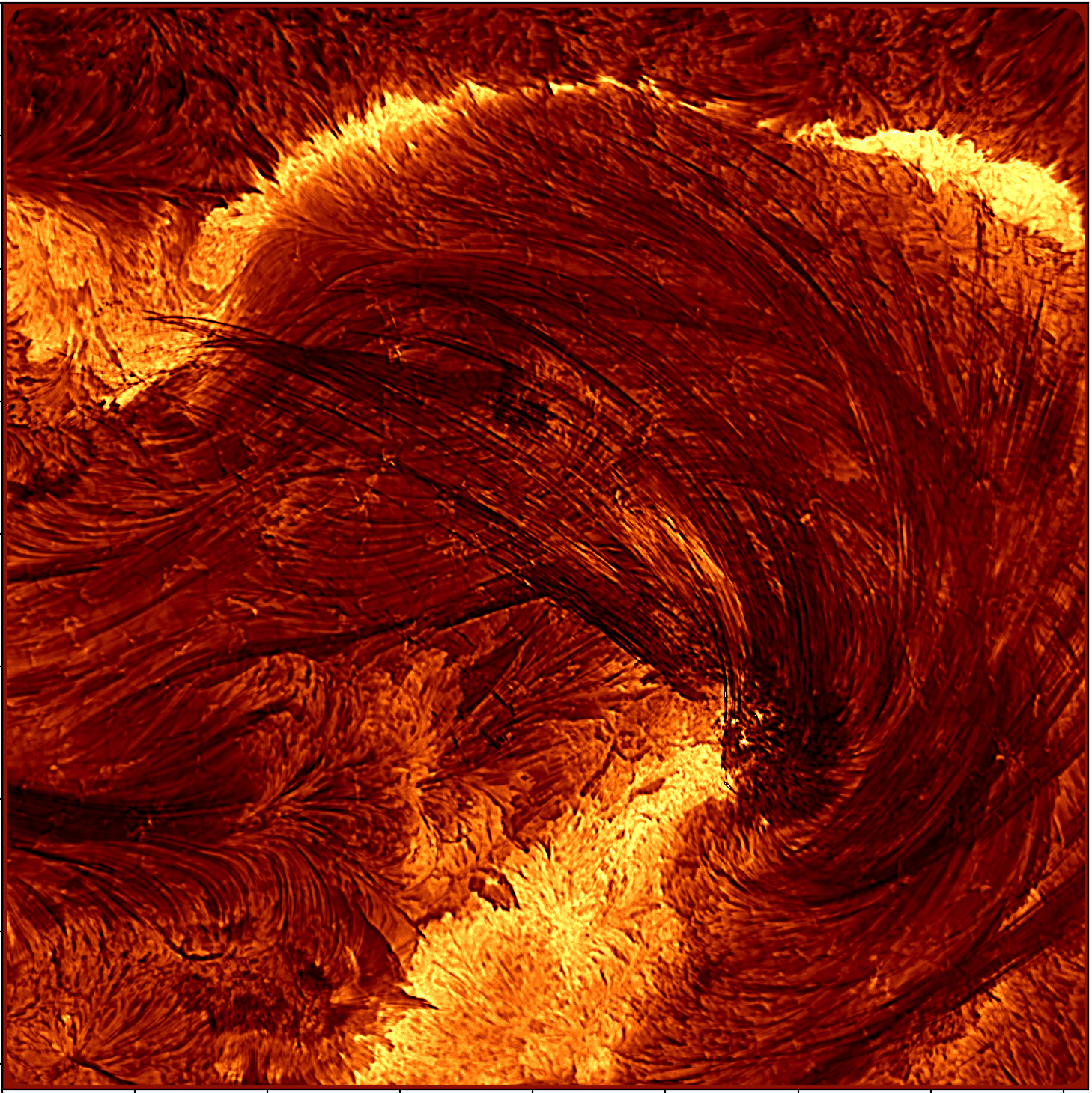 Solar Flare, undated / Daniel K Inouye Solar Telescope, NSF, NSO, AURA / Click for more.